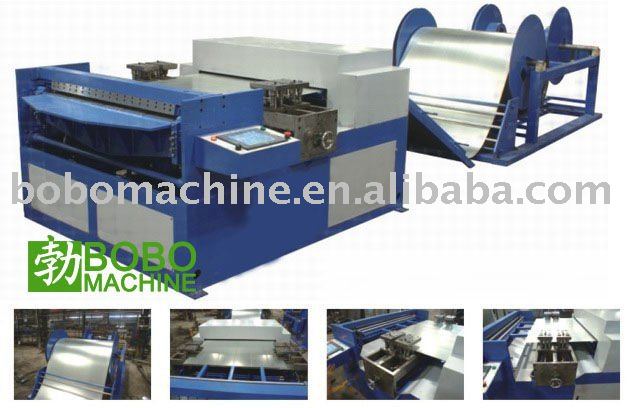 Rectangle squre air duct production line