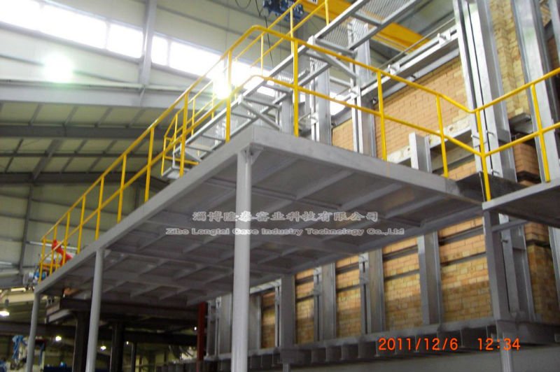 Recuperative Solid Sodium Silicate Glass Furnace