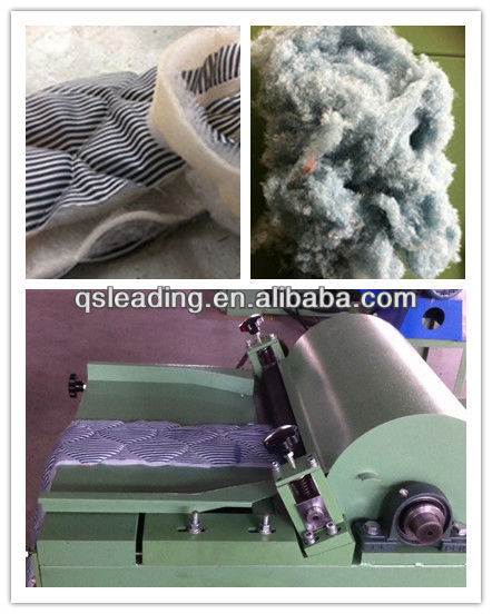 recycle fabric carding machine