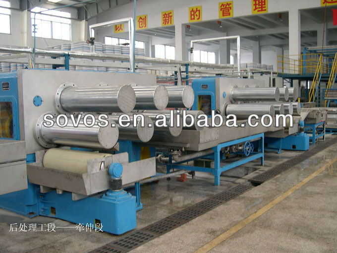 RECYCLED POLYESTER STAPLE FIBER MAKING MACHINE