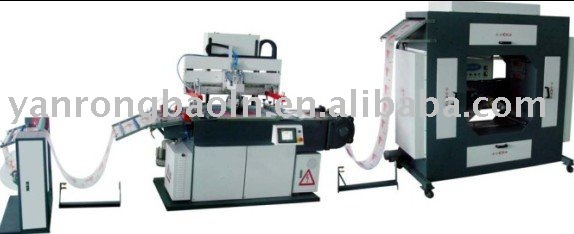 reel type heat transfer printing machine