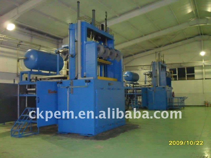 Refrigerator liner Single station thermoforming machine