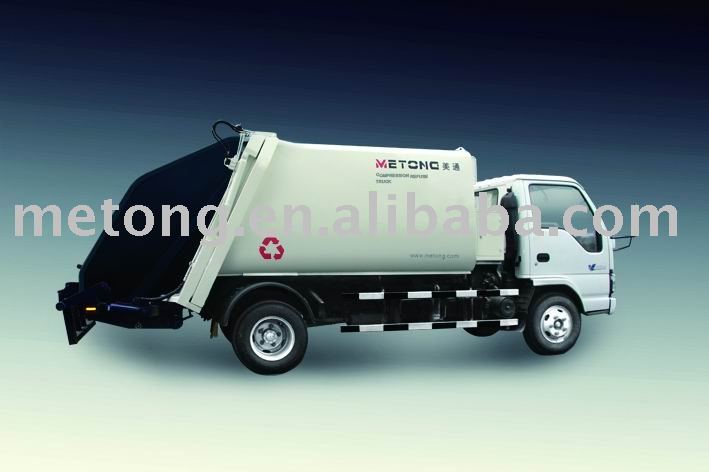 refuse compression truck / garbage truck / waste collecting truck