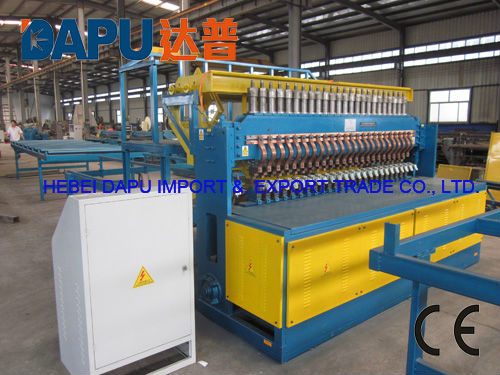 Reinforcing concrete steel bar mesh welding machine