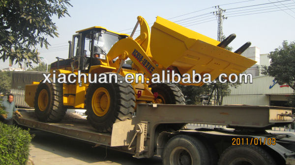 reliable 18 ton forklift loader truck with fork and bucket for sale