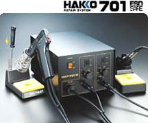 Repair Station of HAKKO 701 with Hot Air Gun and Soldering Iron