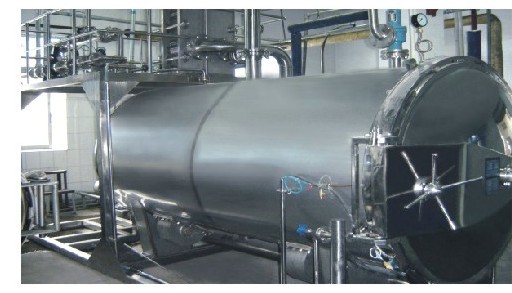 Revolving Spraying Water (static) Sterilization Kettle