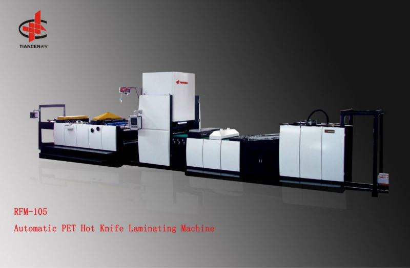 RFM-105 Automatic PET Hot Knife Laminating Machine