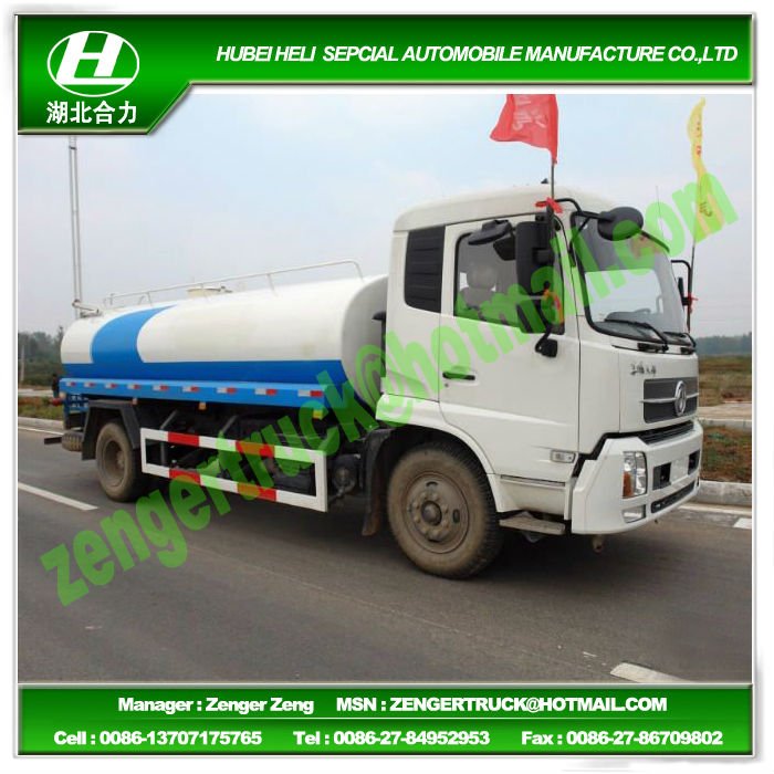 RHD DFL 4X2 Water Tanker Truck, 15 CBM water tanker