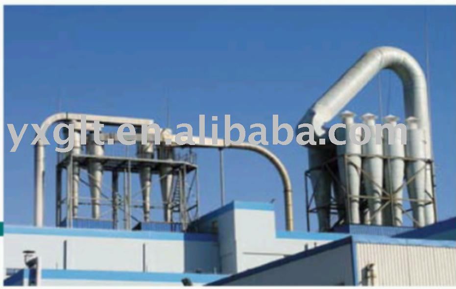 rice starch pneumatic air drier