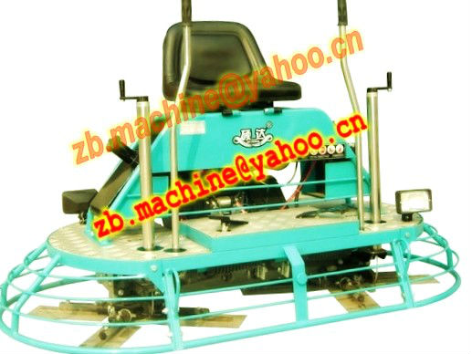 ride on concrete power trowel machine/power trowel machine professional manufacture