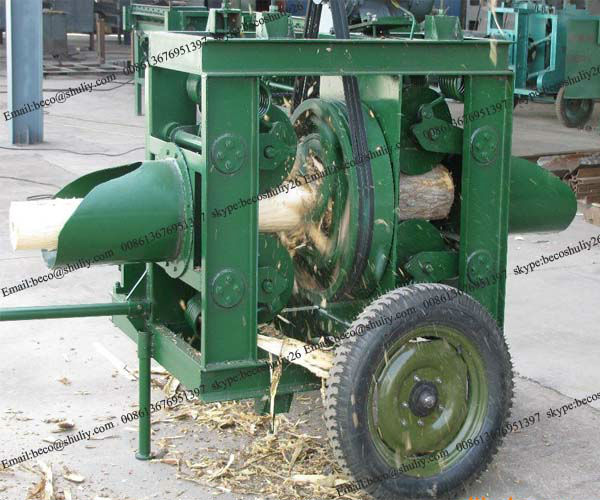 Ring type wood log debarkering machine//008613676951397