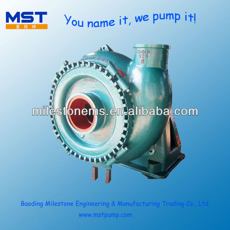 River Dredging Sand Pump With Motor