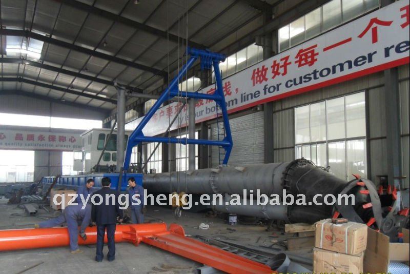 river sand cutter suction dredging machine