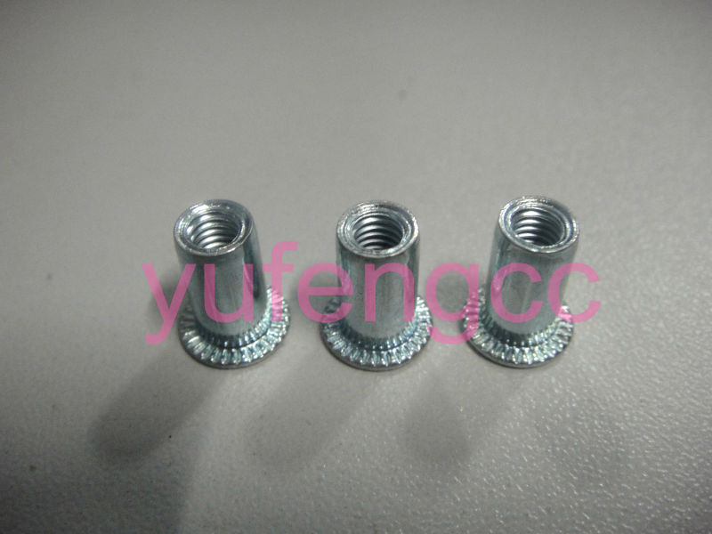 rivet nut steel m8 round body rivet nut fasteners made in China