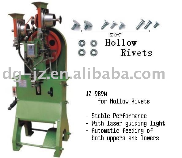 Riveting Machine (JZ-989M for hollow rivets)