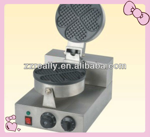 RL-FY-2207 beautiful shape waffle baker/ machine/ maker/ mix/ equipment with CE approved