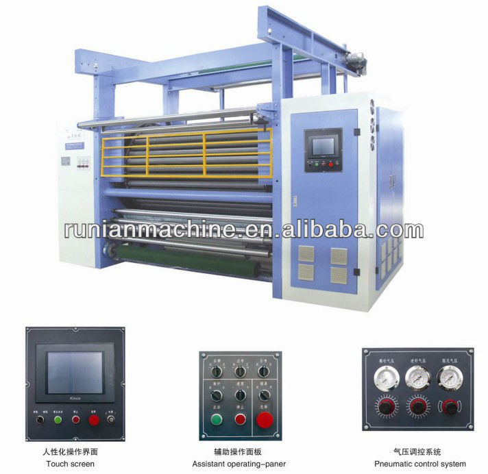 RN331-36 Rollers High speed Raising Machine for textile finishing fabric factory