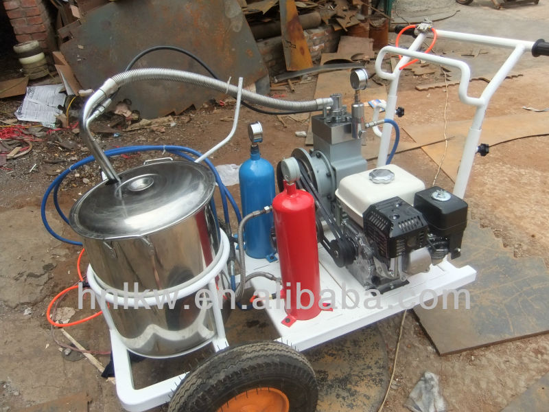 road hand push type road glitter spray machine