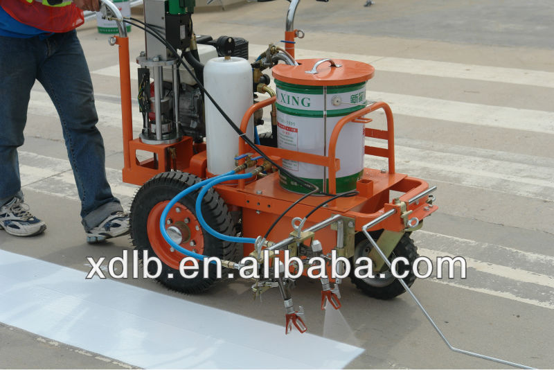 road marking equipment for cold solvent paint