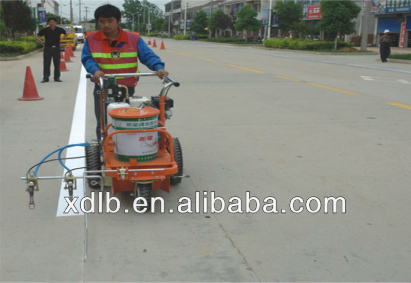 road marking machine for cold solvent paint