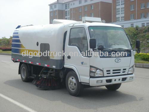 Road sweeper truck