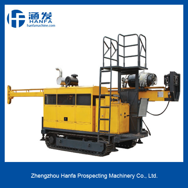 rock and soil drilling,crawler type full hydraulic gas exploration drilling rig ,HFDX-4