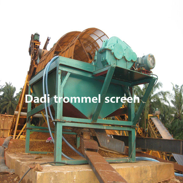 rock rotary drum trommel screen