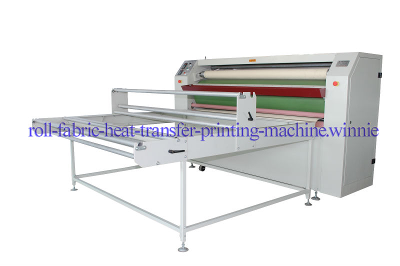 Roll fabric sublimation heat transfer press machine