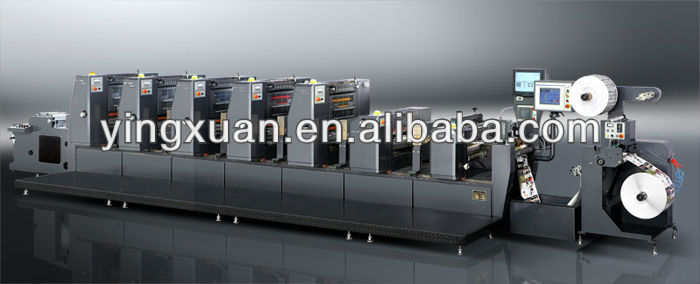 roll to roll offset press machine,ZX-320 Intermittent Label Offset Printing Machine(amazing speed and accuracy)