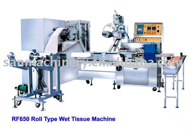 Rolled Wet Wipes Manufacturing Machine Low Price