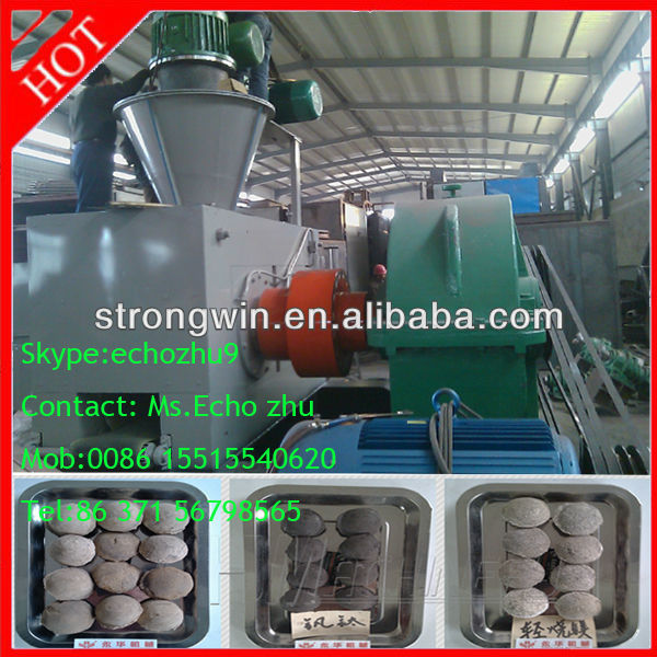 roller briquette press machine carbon black pelletizer powder lime powder briquette press machine