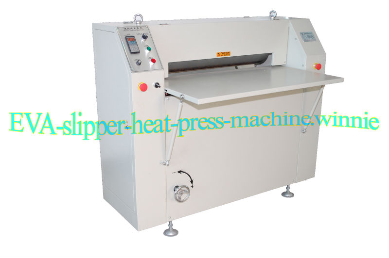 Roller heat transfer film press machine