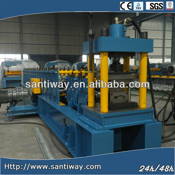 roller shutter slat forming machine