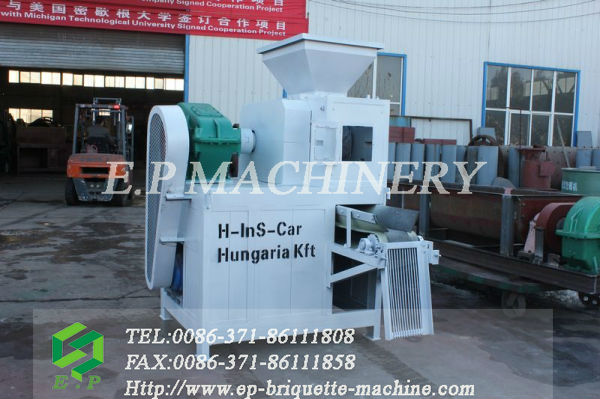 Roller type aluminum powder briquette machine