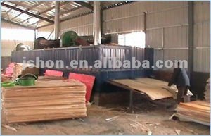 Roller Veneer Drying Machine ---- 2 layers , 2.8m width