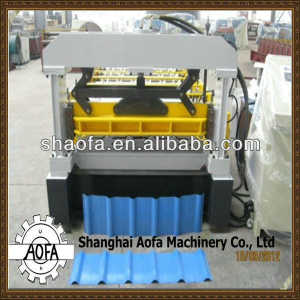 roof panel roll forming machine