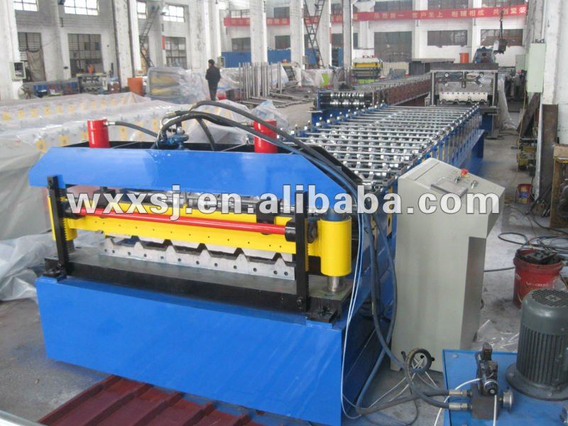 roofing panel machine