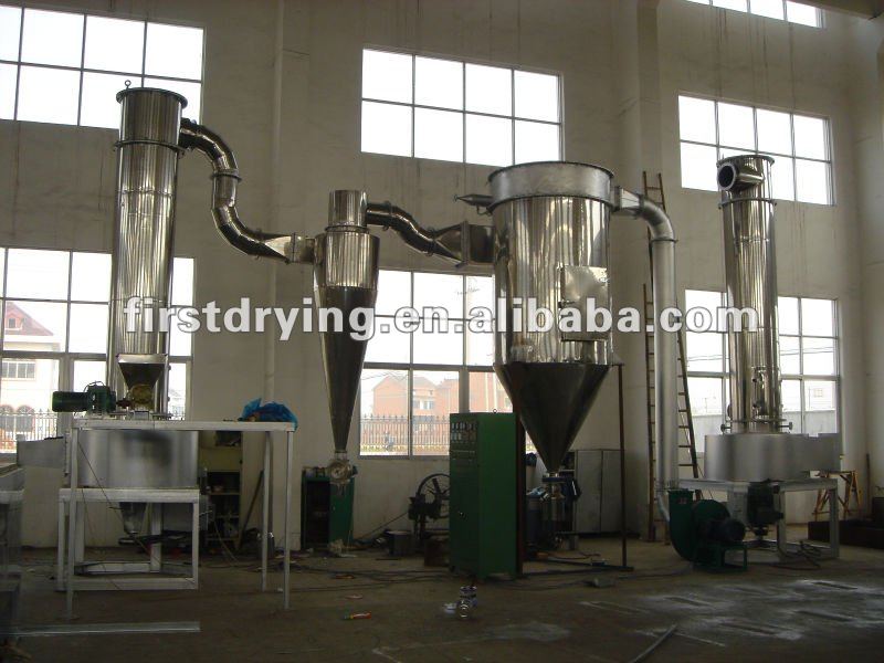 Rotary air flash dryer machinery