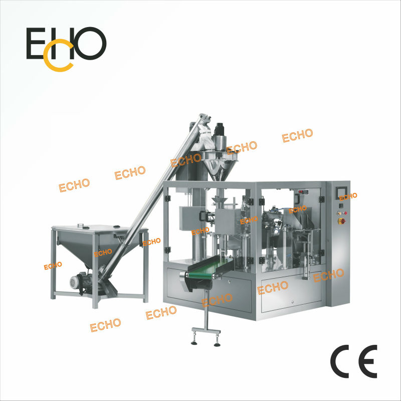 rotary automatic packaging machinery for zipper pouch