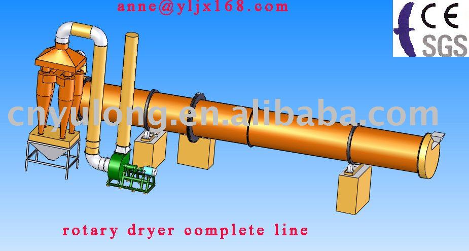 rotary dryer complete line