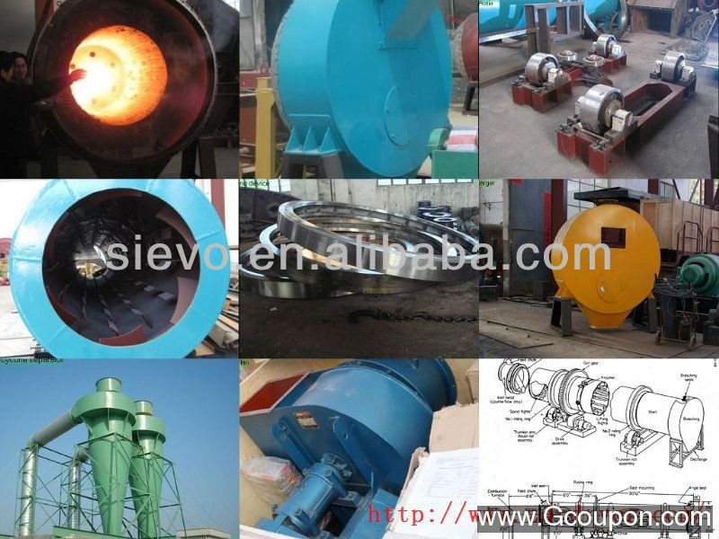 Rotary Dryer for Drying Sand,Slurry,Coal Powder,etc