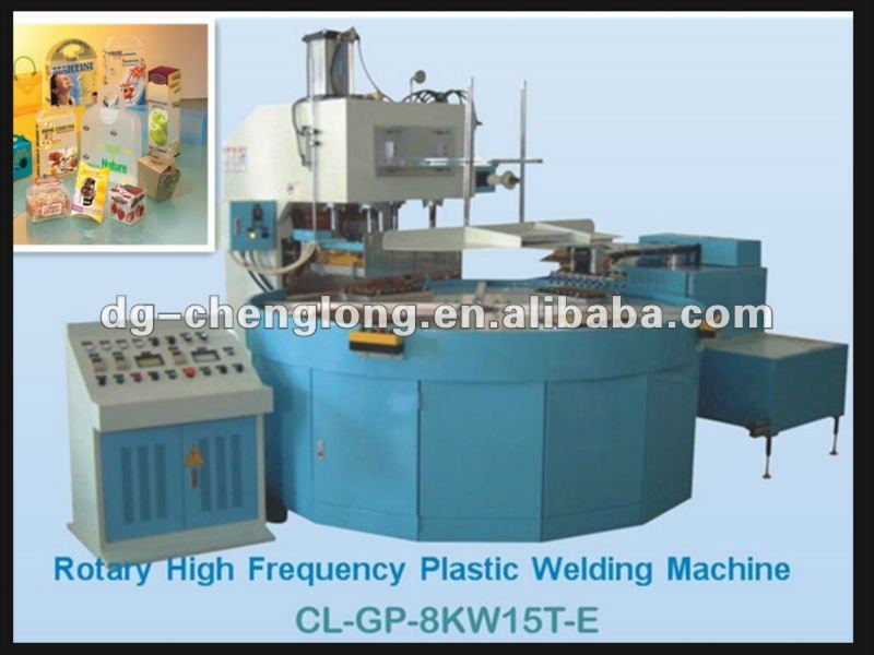 Rotary High Frequency PVC PET Plastic Welding Machine