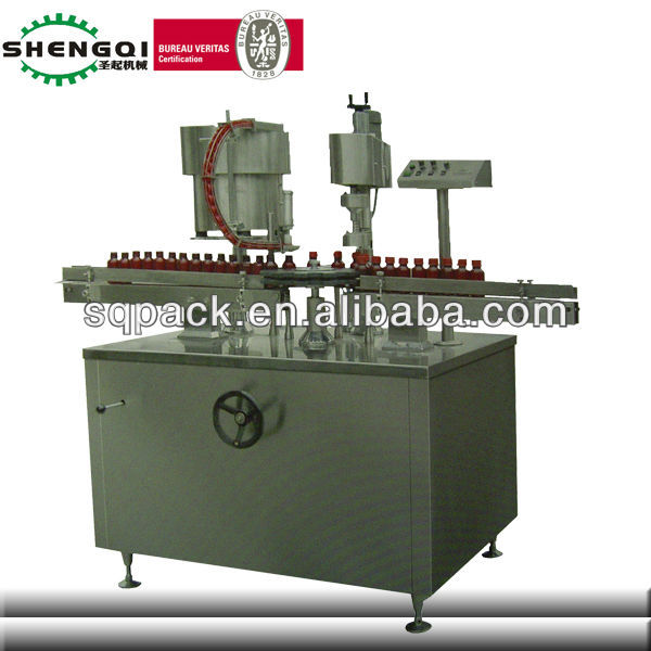 Rotary Plastic Bottle Cap Sealing Machine