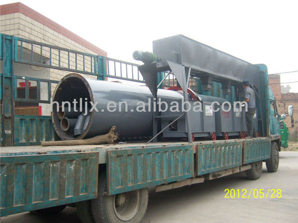 Rotary sugar dryer