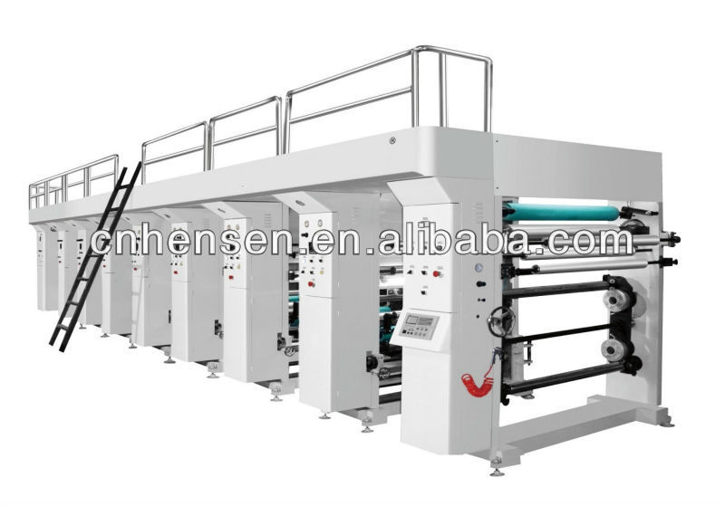 Rotogravure printing machine