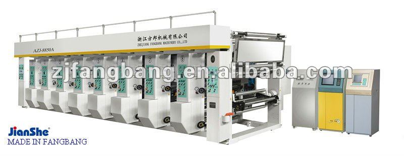 Rotogravure printing machine