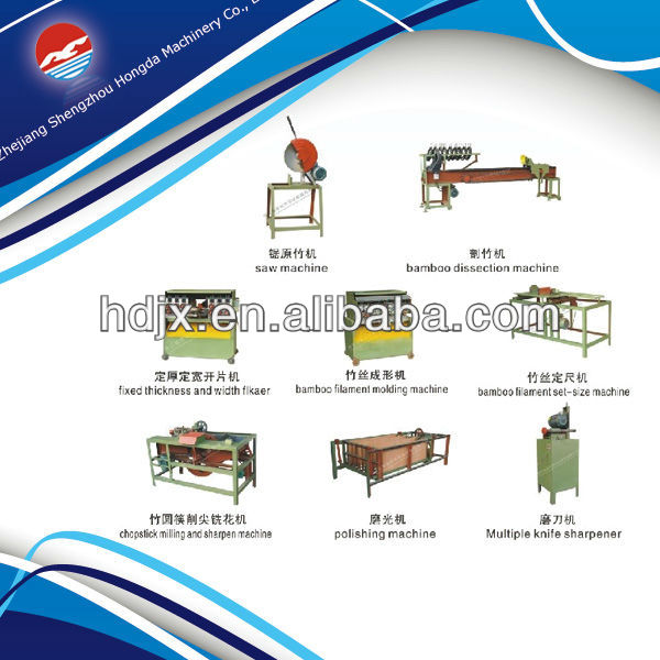 round bamboo chopstick making machine