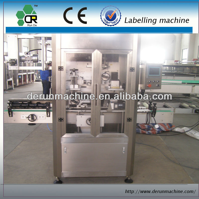 Round Bottle Adhesive Sticker Labeling Printing Machine