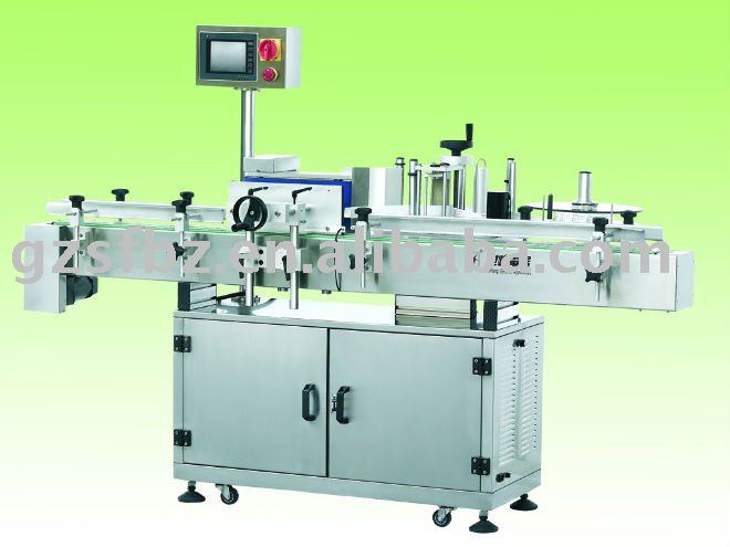 round bottle PLC system self adhesive paper stick labeler machine(M)